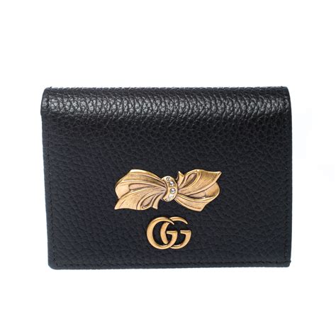 gucci cards|gucci card case with bow.